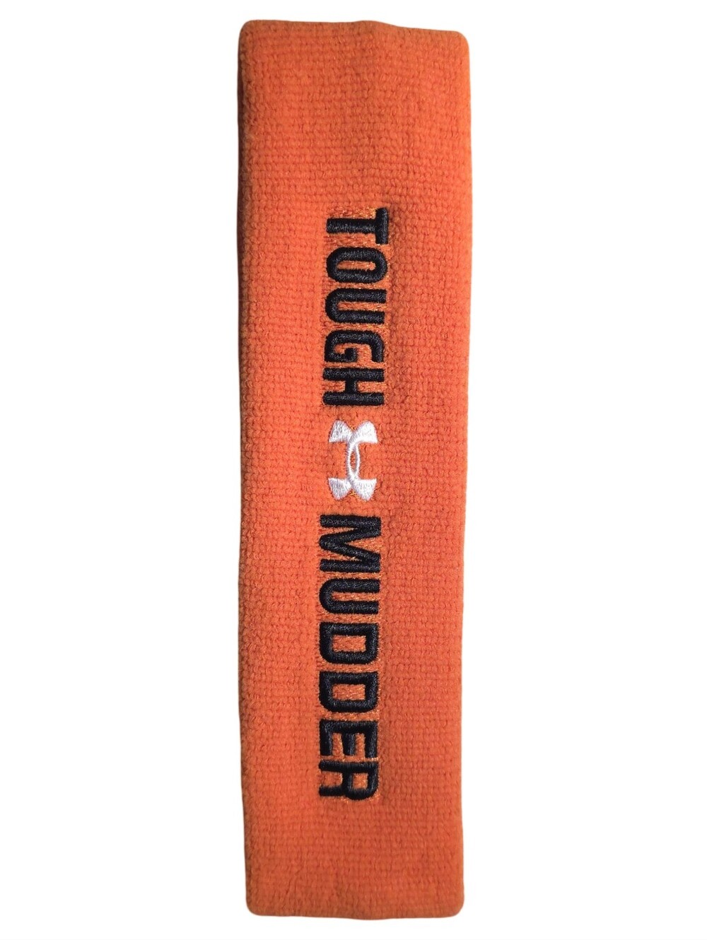 Under Armour Tough Mudder Finisher Headband Sweatband Orange Unisex One Size